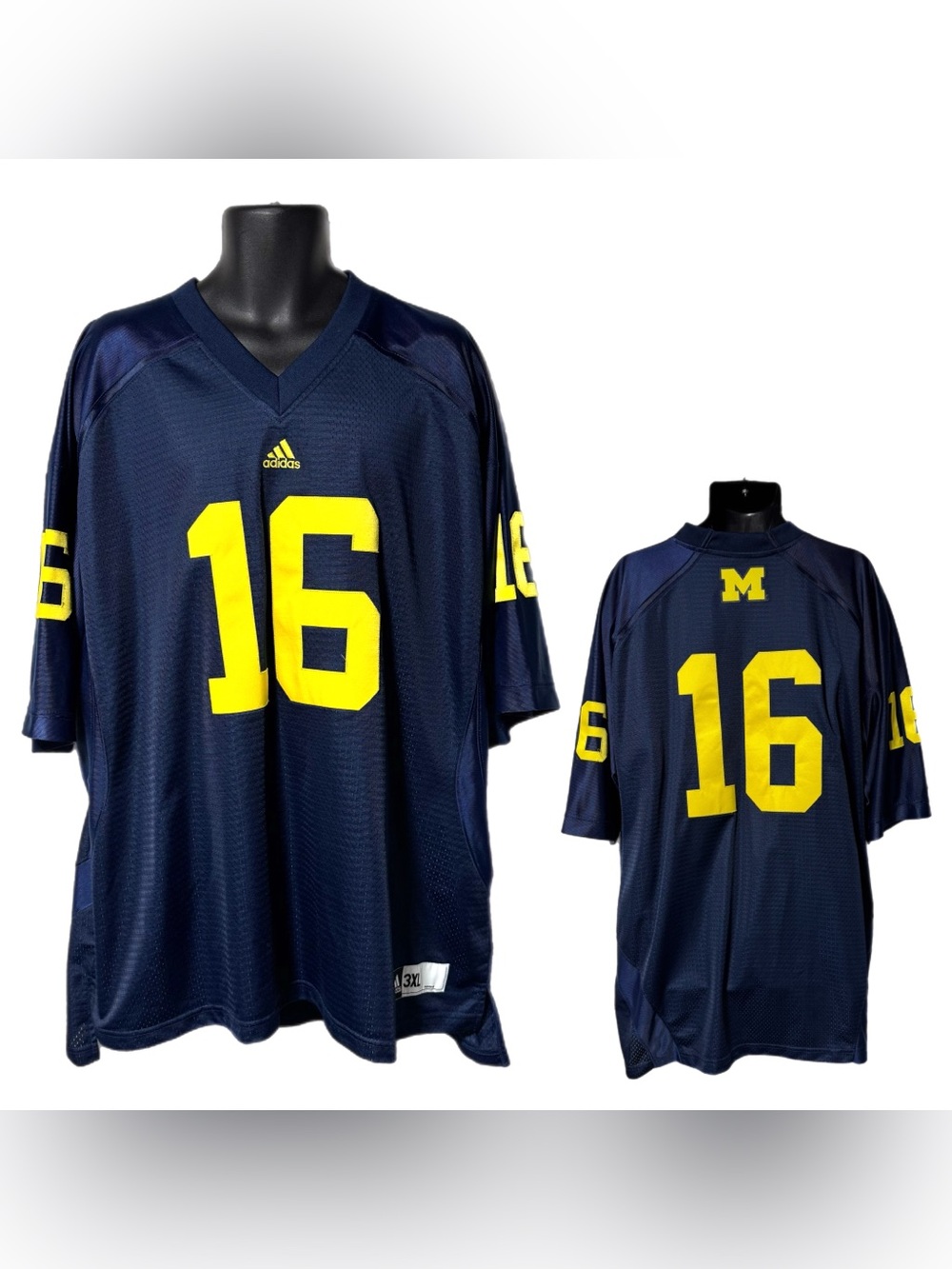 Adidas Michigan Wolverines Denard Robinson #16 SEWN Football Jersey 3XL XXXL